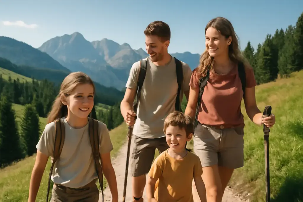 Altitudini medie ideali per una vacanza in famiglia: benefici per bambini e genitori che forse non conosci