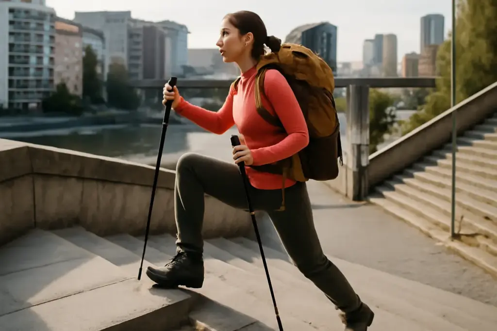 Come allenarsi in città per preparare un trekking in quota? Strategie che riducono fatica e dolori
