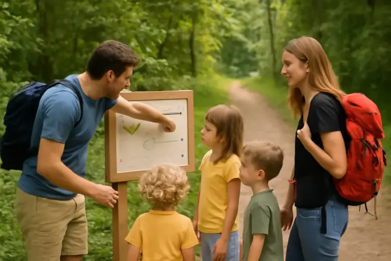 Posso portare tutta la famiglia su un sentiero tematico? Come scegliere quelli più sicuri e divertenti per i bambini