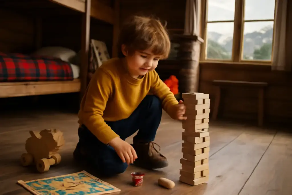 Giochi ed esperienze per bambini nei rifugi: attività semplici che trasformano il soggiorno in un’avventura vera